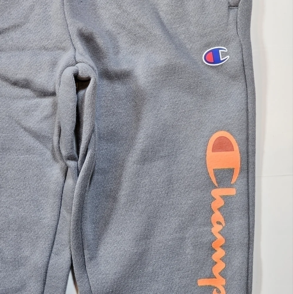 Champion 2 Peice Set Hoodie Sweater Elastic Waist Jogger Gray 2T / 3T